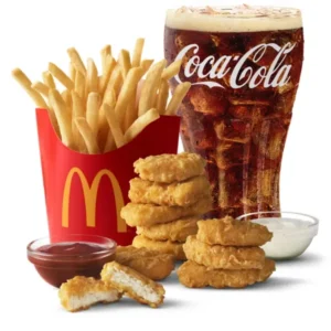 10 piece Chicken McNuggets Meal