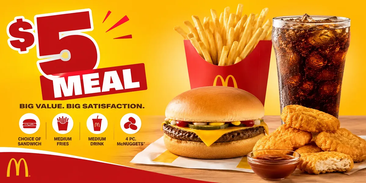 Mcdonalds $5 Meal