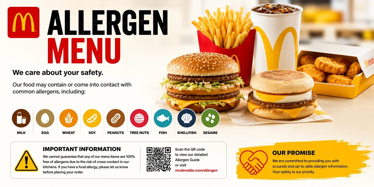 Mcdonald’s Allergen
