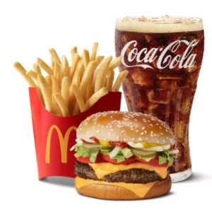 Quarter Pounder with Cheese Deluxe Meal
