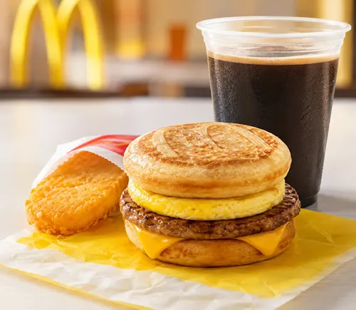 Sausage, Egg & Cheese McGriddles Meal