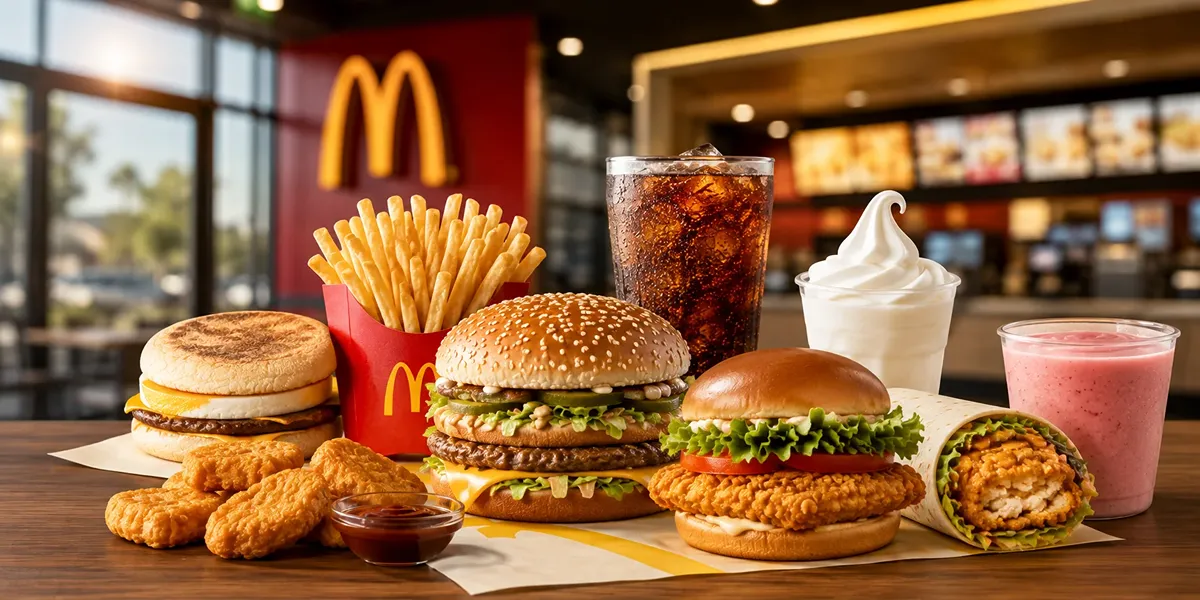 Updated McDonald’s Menu